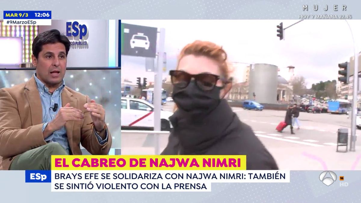Fran Rivera, tras la agresión de Najwa Nimri a un reportero: "La entiendo perfectamente"