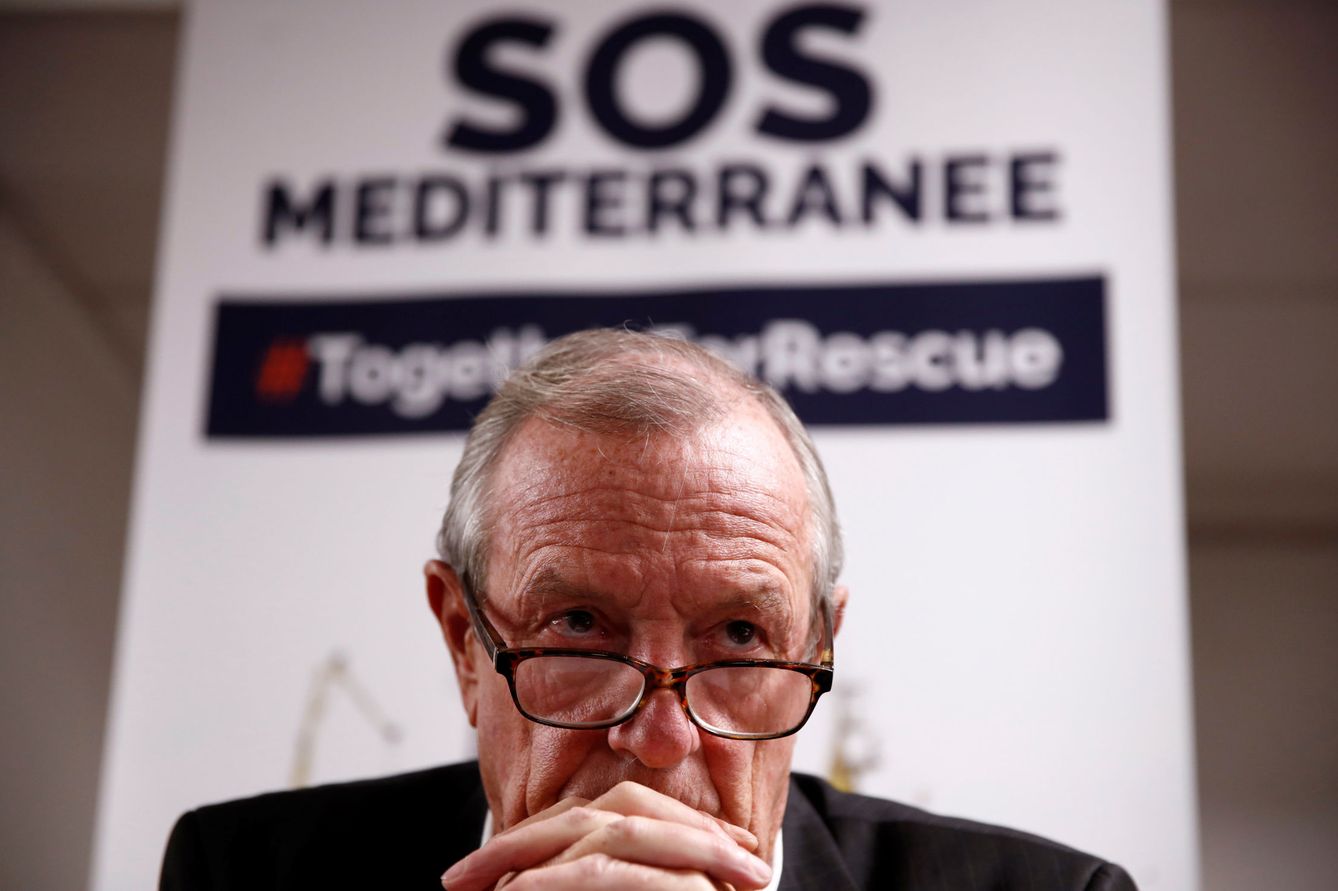 El director de la ONG SOS Méditerranée. (Reuters)