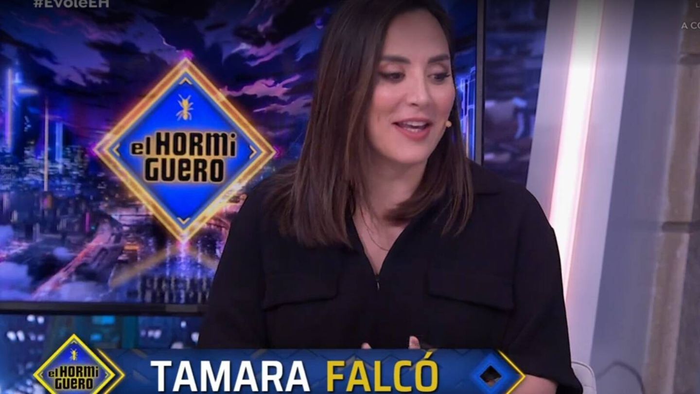 Tamara Falcó, en 'El hormiguero' este jueves 9 de febrero. (Cortesía/Atresmedia)