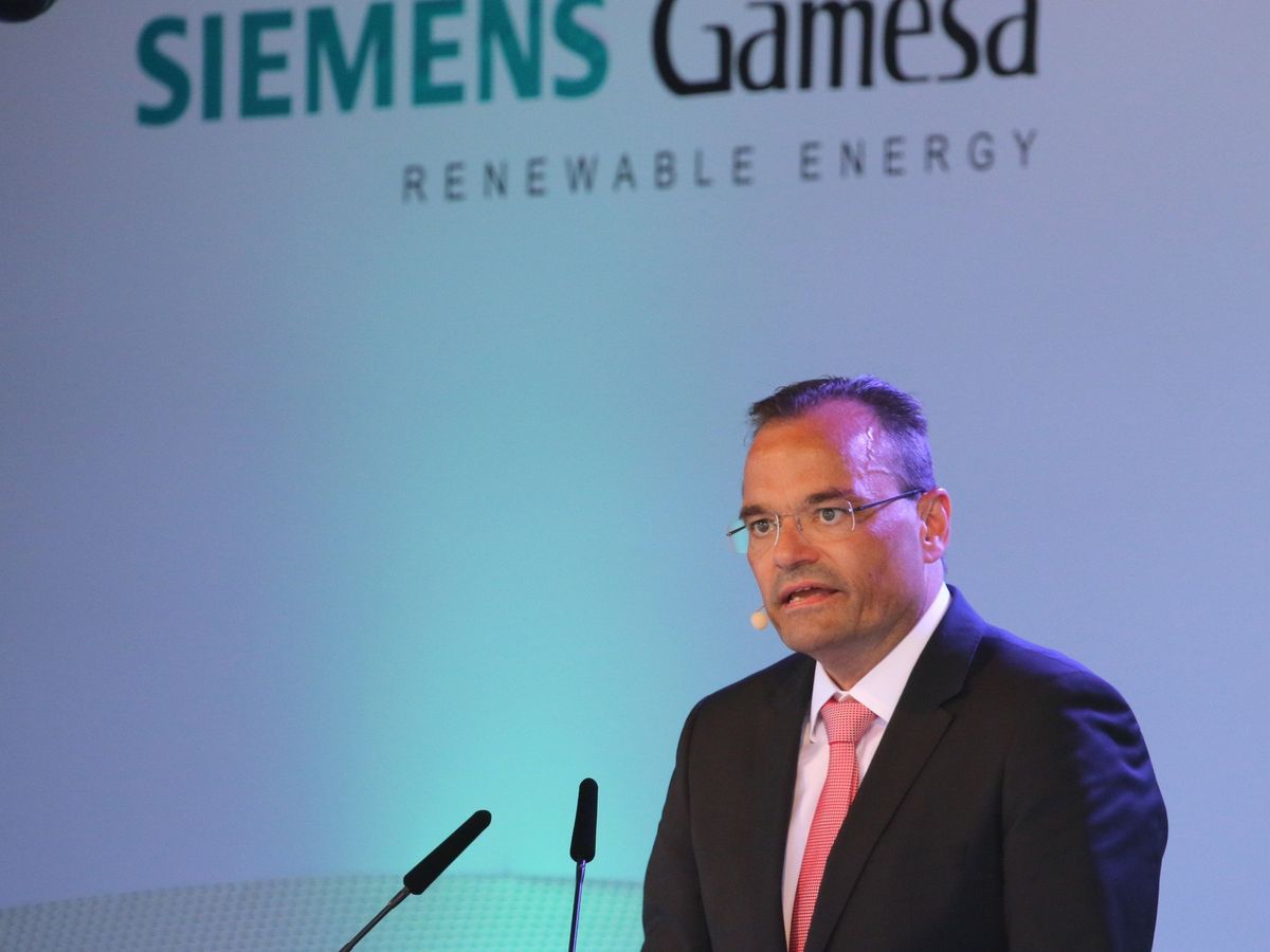 Foto: El ya ex consejero delegado de Siemens Gamesa Markus Tacke.