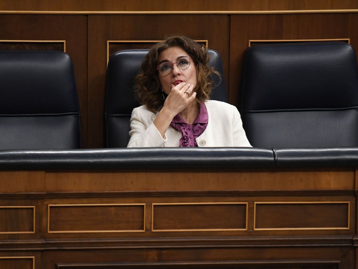 Foto: La vicepresidenta primera del Gobierno y ministra de Hacienda, María Jesús Montero. (Europa Press/Fernando Sánchez)