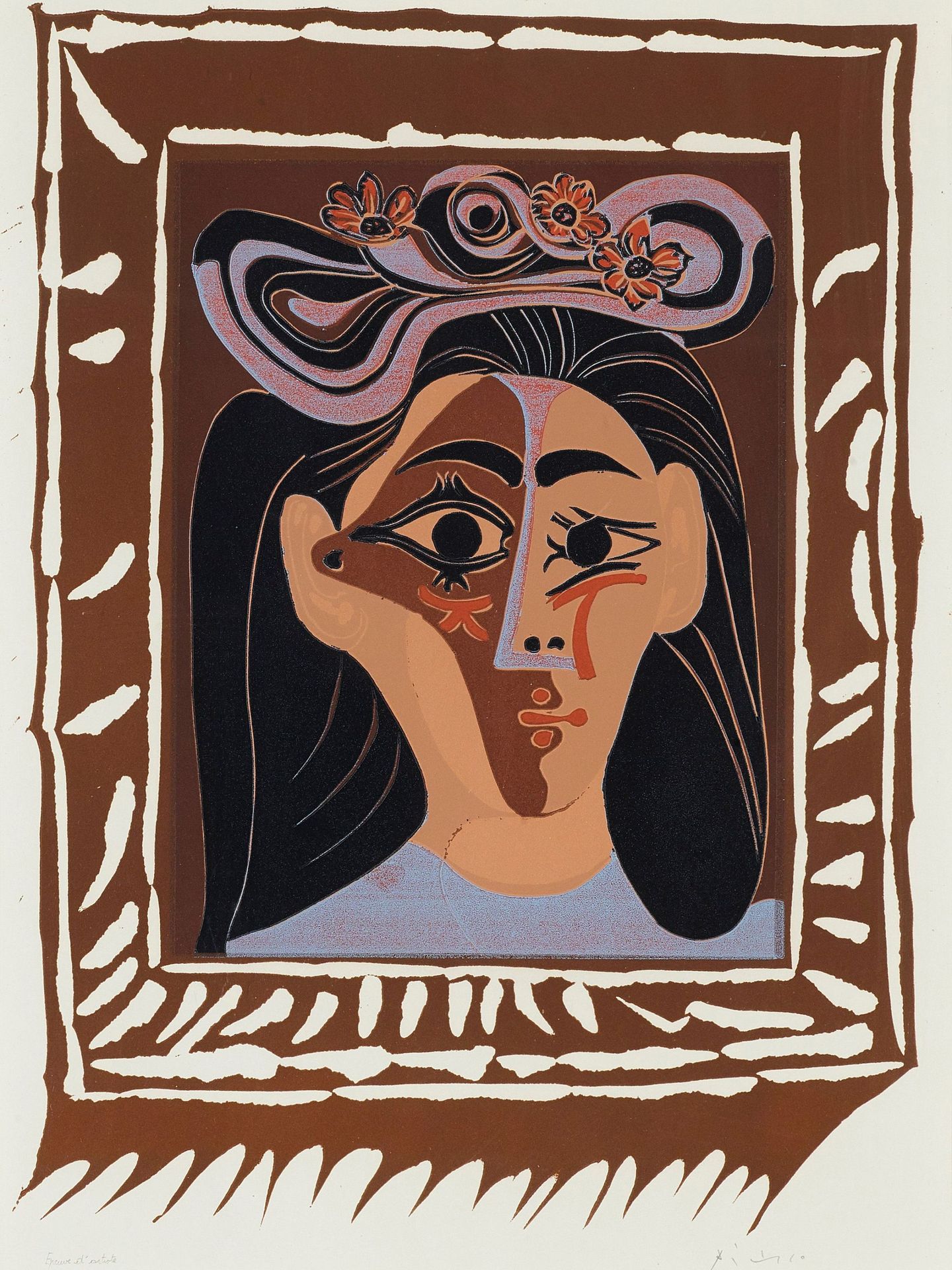 Una de las obras de Picasso en posesión de su nieta. (EFE)