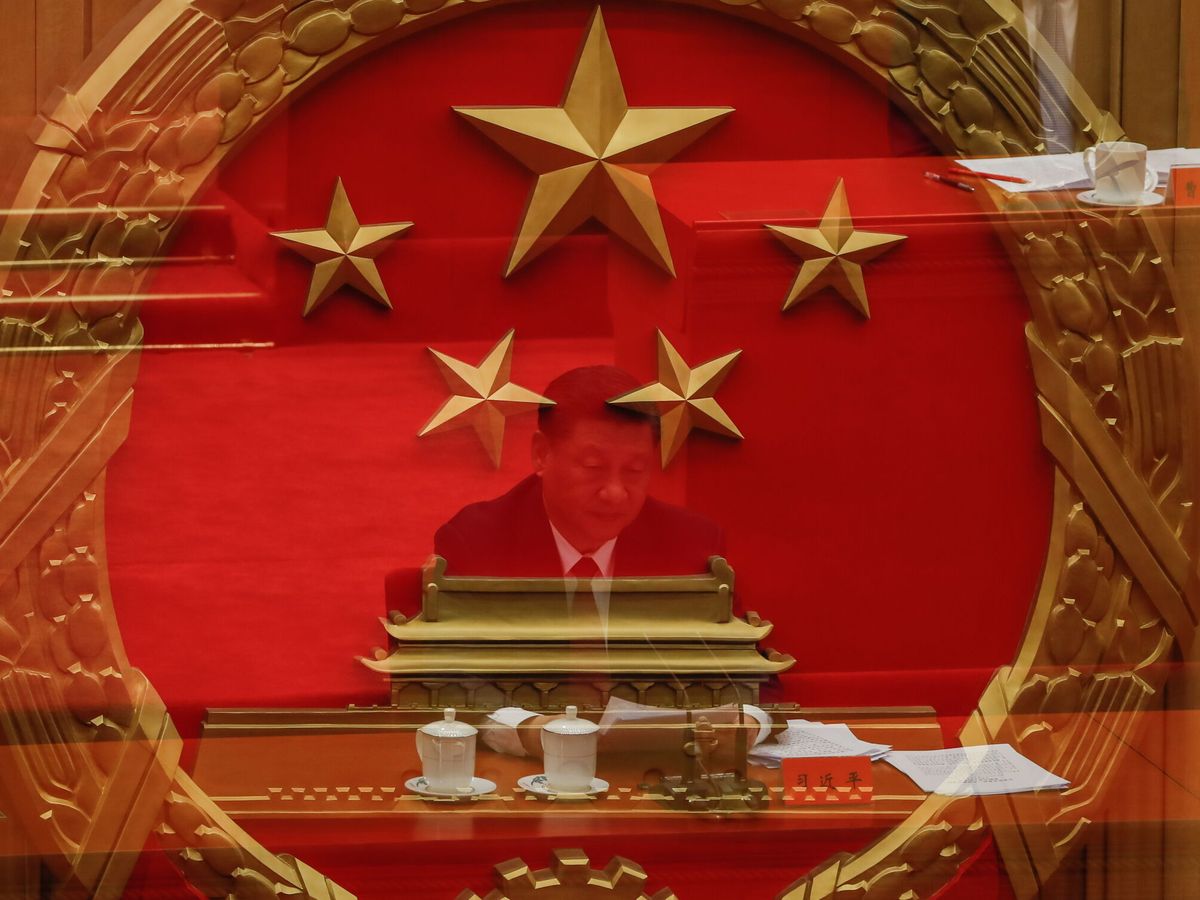 Foto: Una imagen tomada con una exposición múltiple muestra al presidente chino, Xi Jinping. (EFE/EPA/Mark R. Cristino)