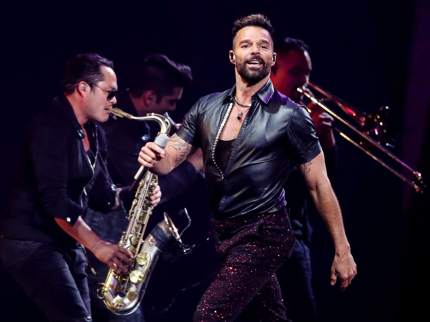 Ricky Martin, este domingo en el Festival Viña del Mar. (EFE)