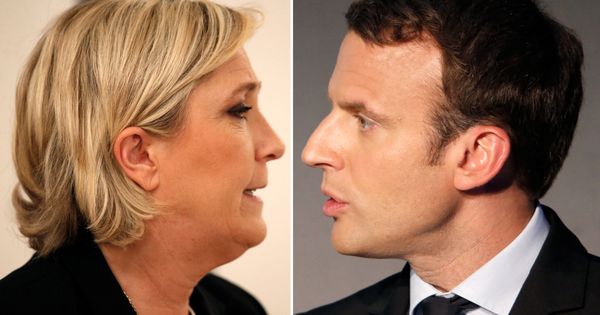 Foto: La ultraderechista Marine Le Pen y el centrista Emmanuel Macron se enfrentarán en la segunda vuelta de las elecciones galas (Reuters)