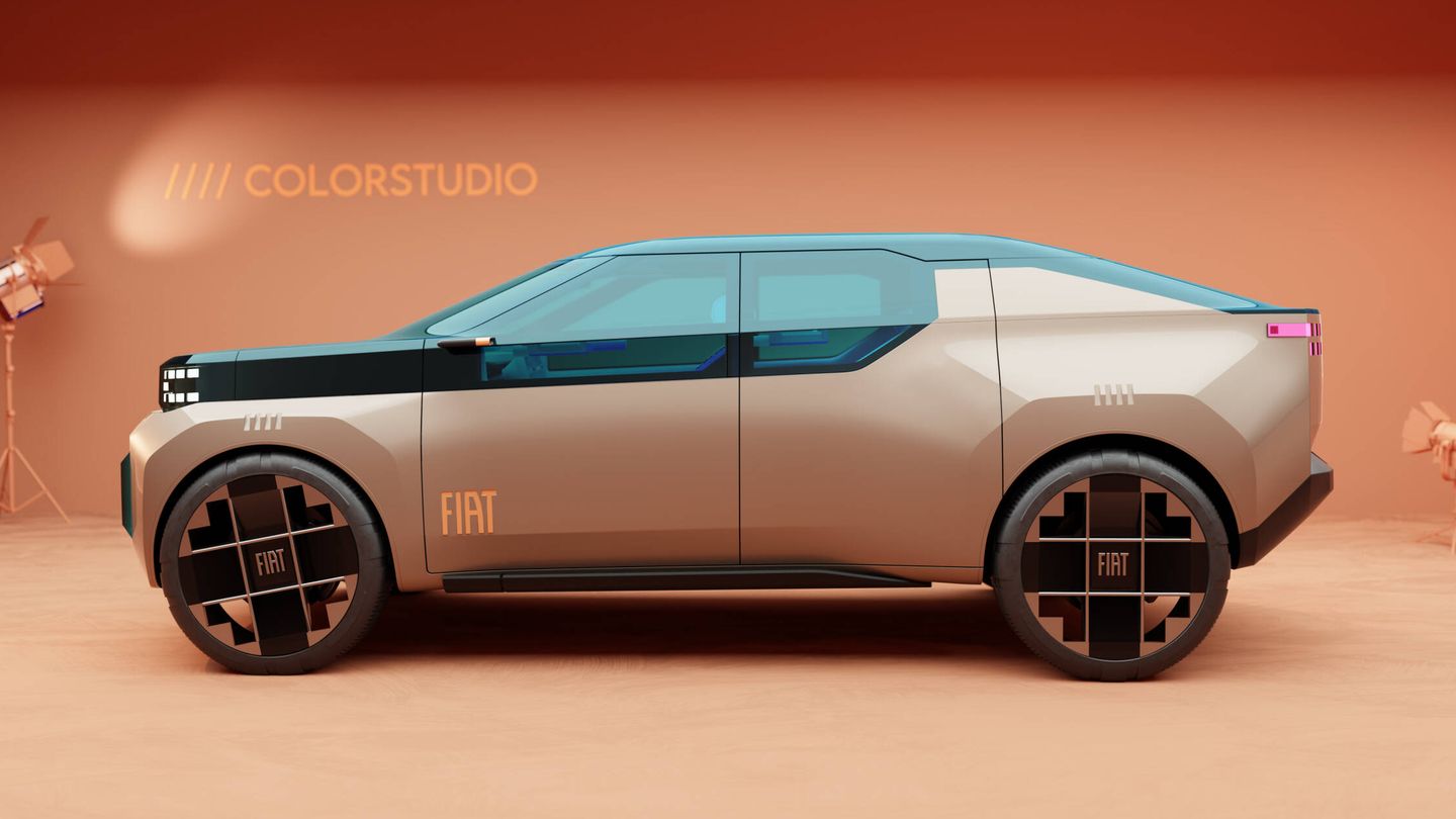 El Fastback es el prototipo de Fiat con un diseño más deportivo y aerodinámico.