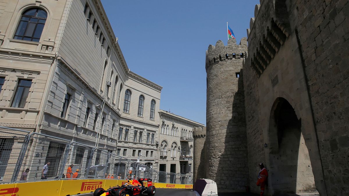 Horarios y televisión del Gran Premio de Azerbaiyán de Fórmula 1