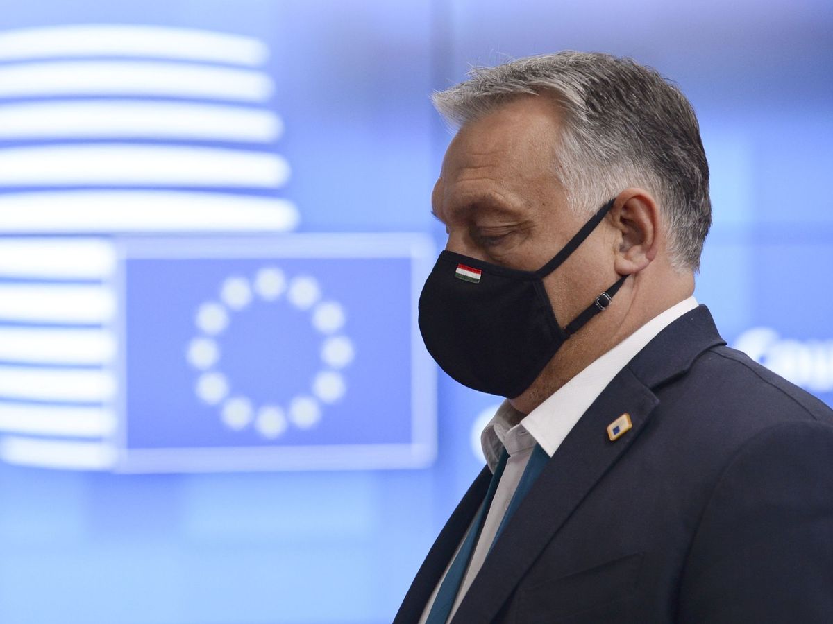 Foto: El primer ministro húngaro, Viktor Orbán, en Bruselas. (EFE)