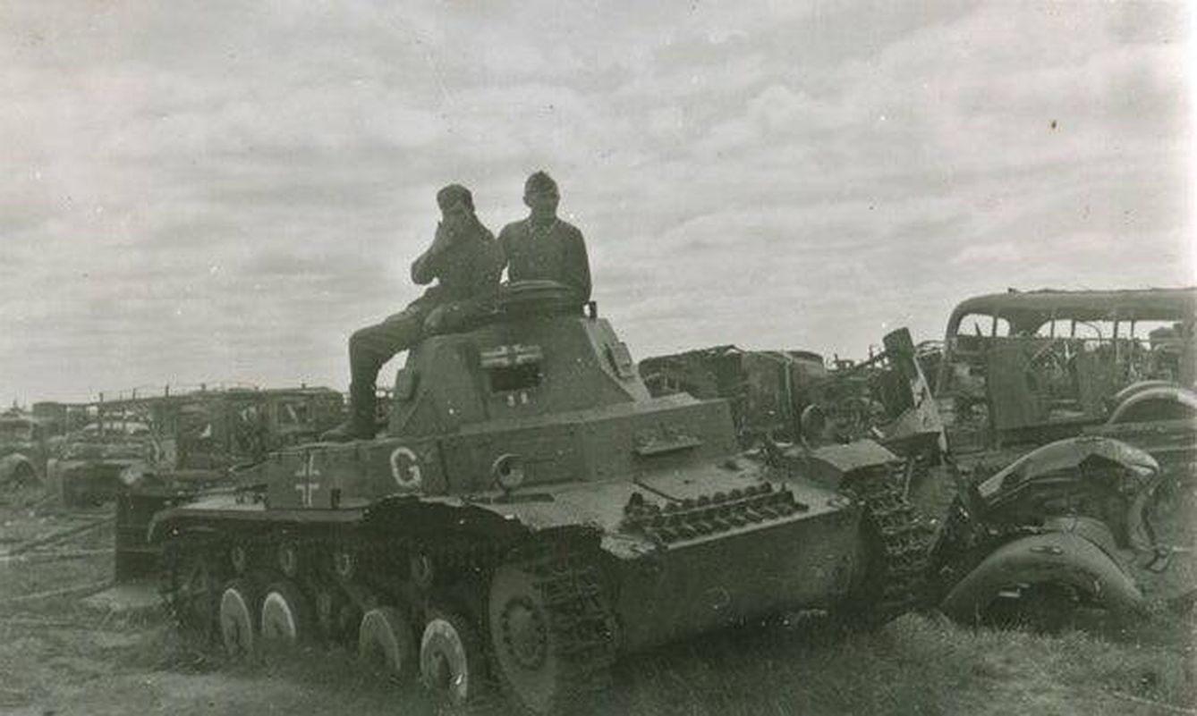 Soldados de la Guderian Panzergruppe