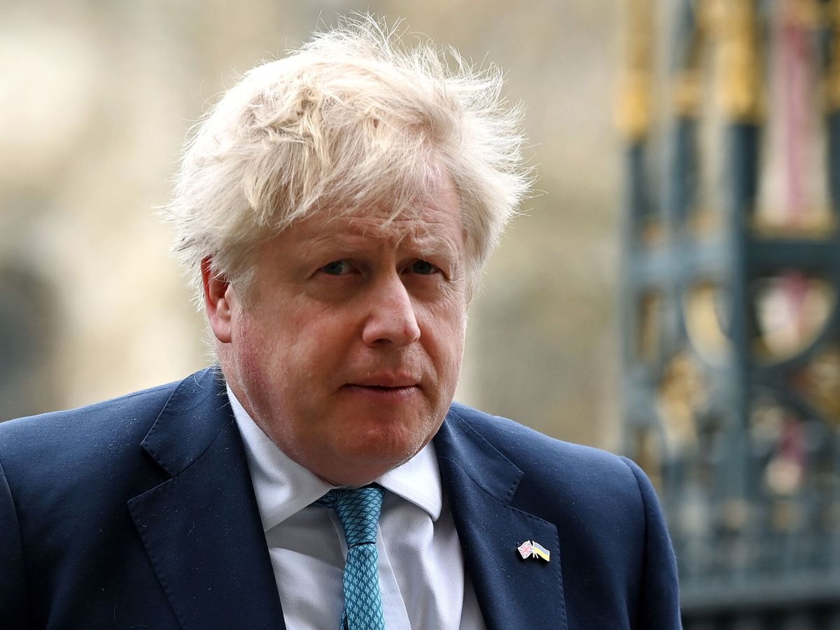 Foto: Boris Johnson en la Abadía de Westminster. (EFE/Andy Rain)