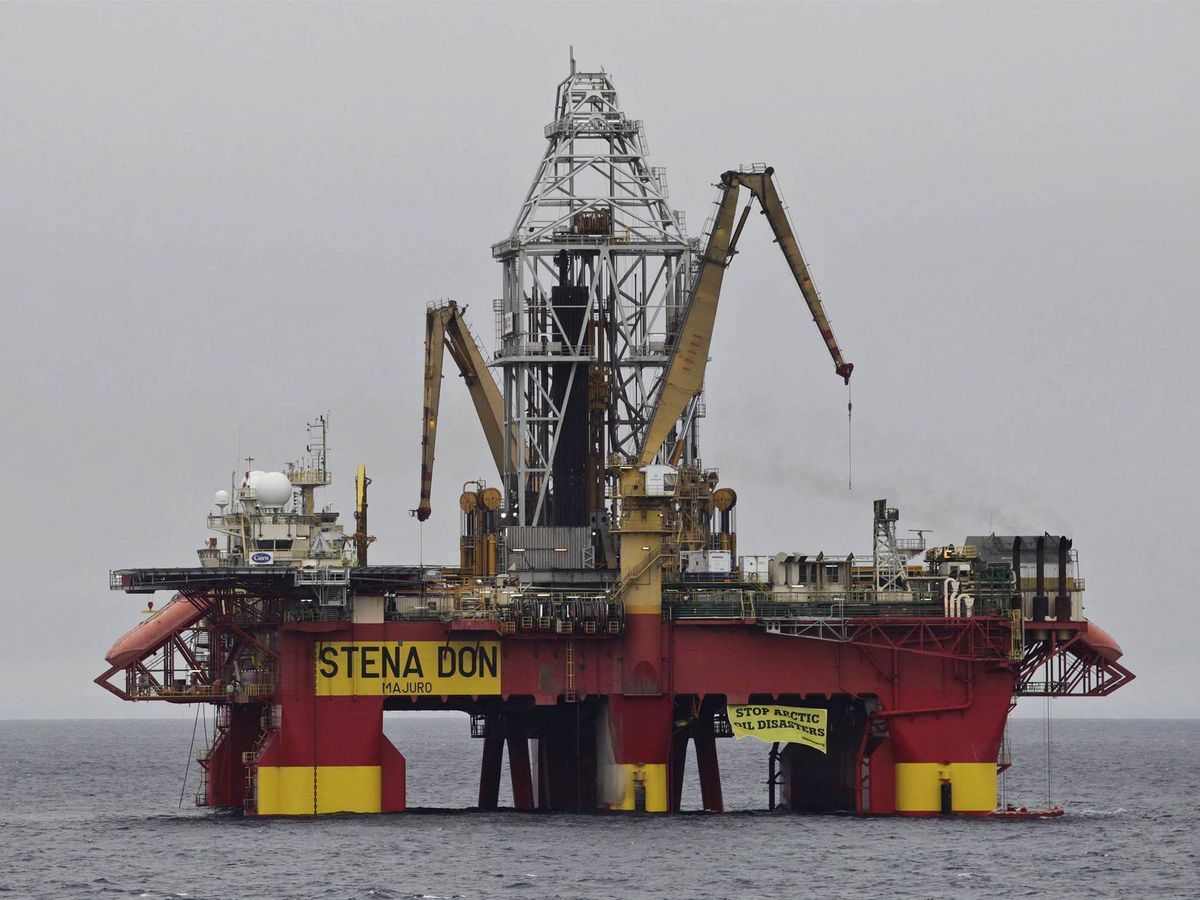 Foto: Greenpeace lleva años denunciando las perforaciones petrolíferas en el Ártico
