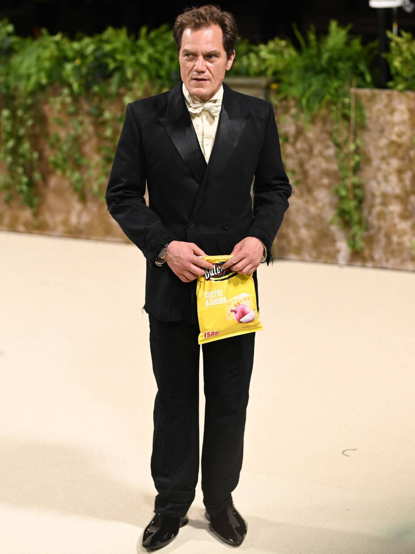 Michael Shannon, con su look de Balenciaga en la Met gala. (Gtres)