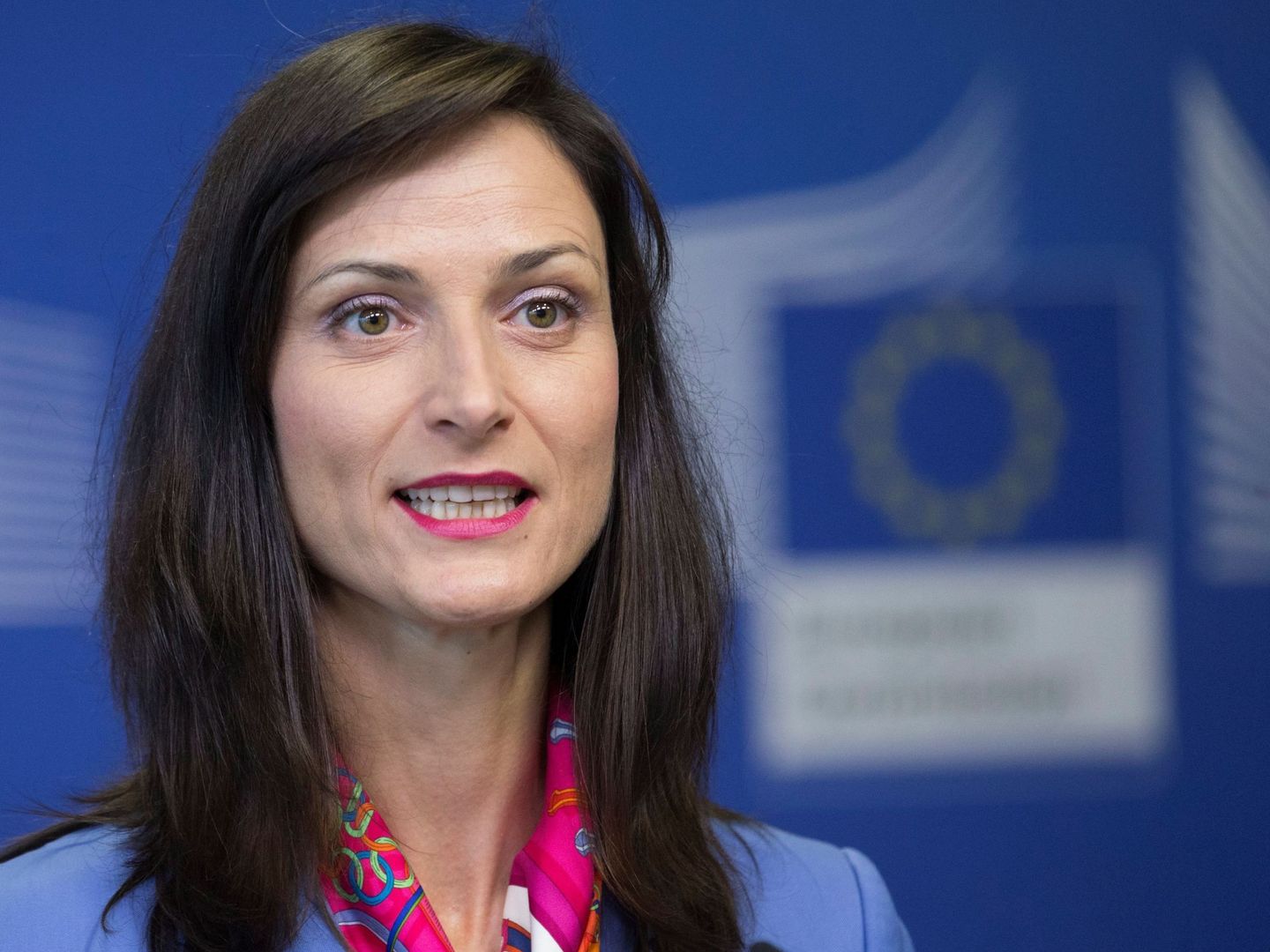 La comisaria europea de Economía Digital, Mariya Gabriel. (EFE)