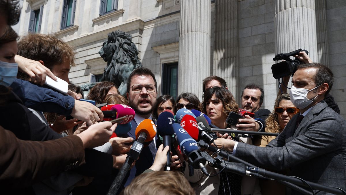 Aragonès deja en el aire la legislatura si Sánchez no explica el espionaje de Pegasus