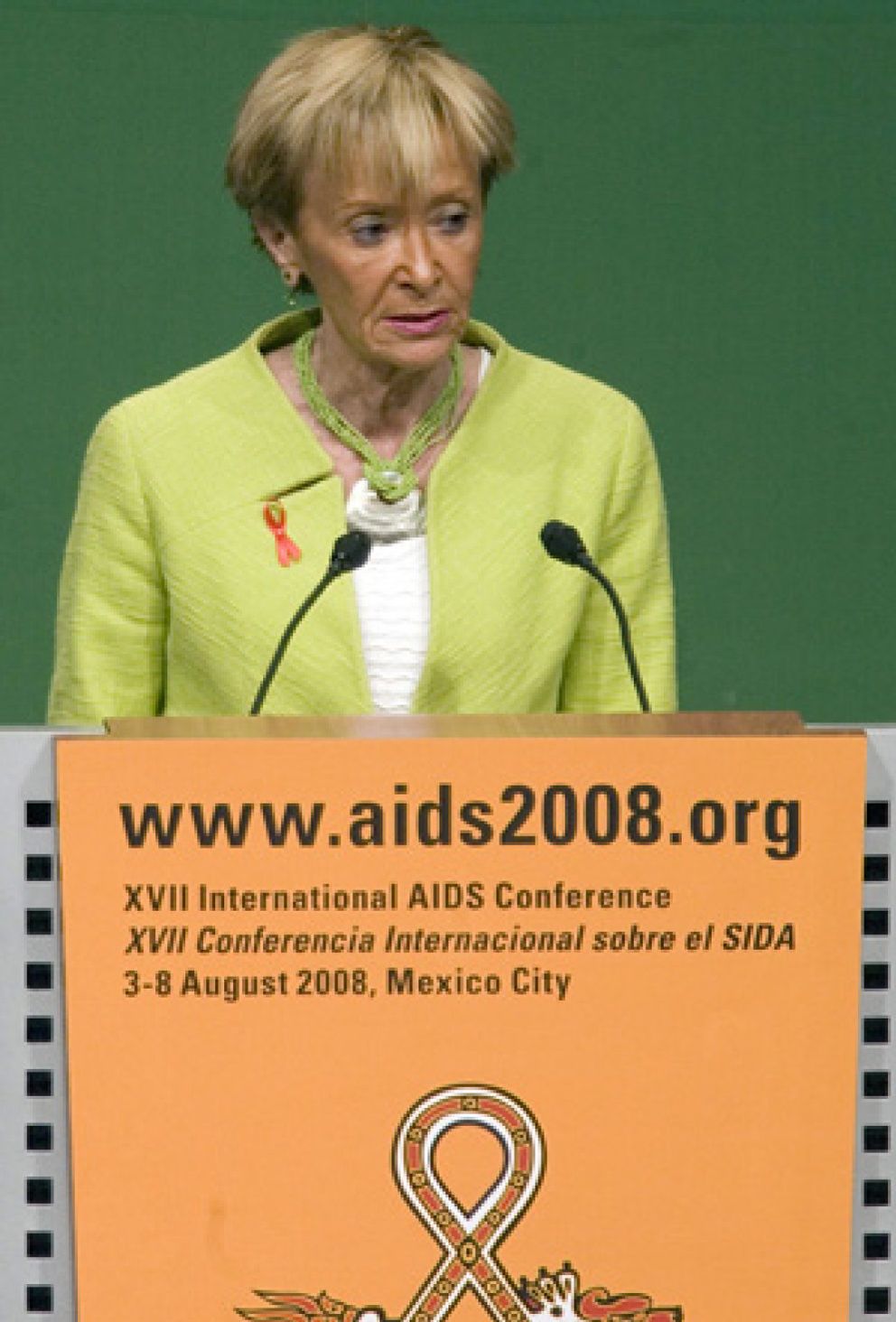 Foto: España anuncia una aportación de 10,2 millones de euros a la ONU contra el SIDA