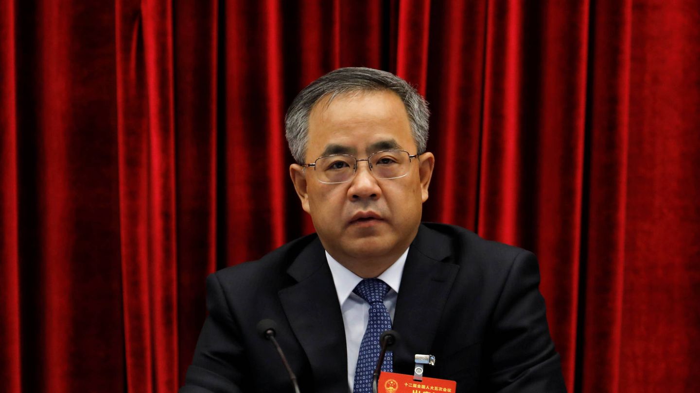 Hu Chunhua, gobernador de la provincia de Guangdong. (Reuters) 