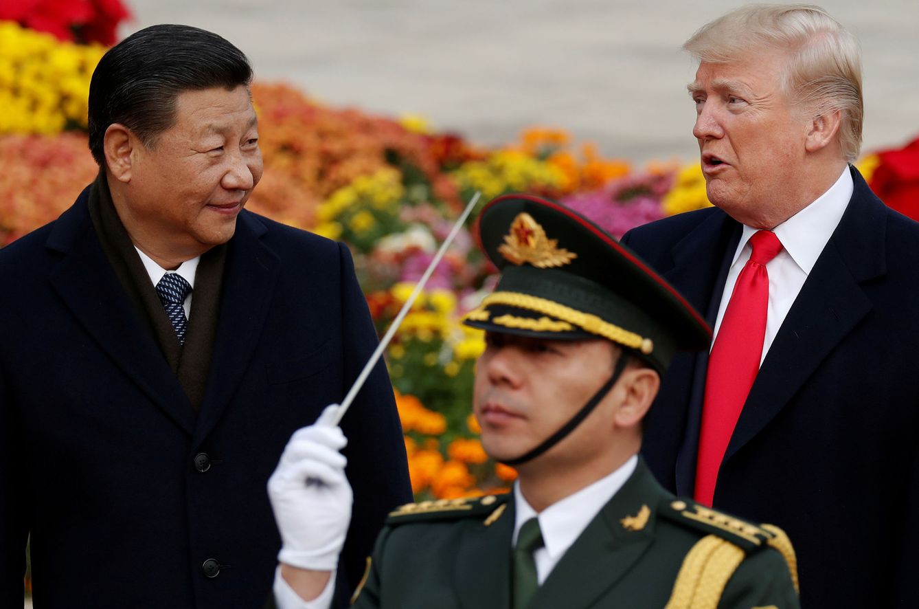 Xi Jinping y Donald Trump. (Reuters)