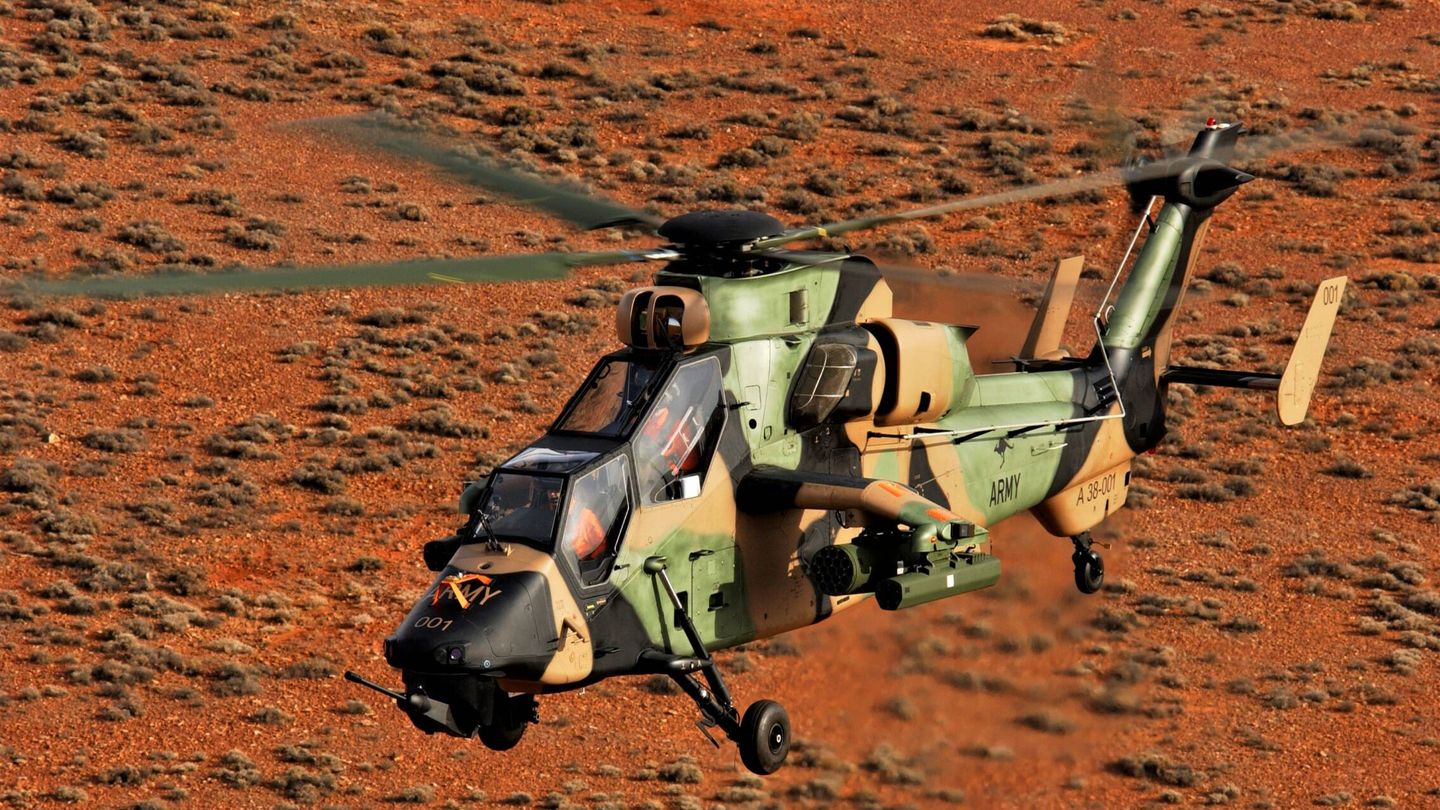 Tigre en versión ARH en servicio con el Ejército australiano. (Australian Army)