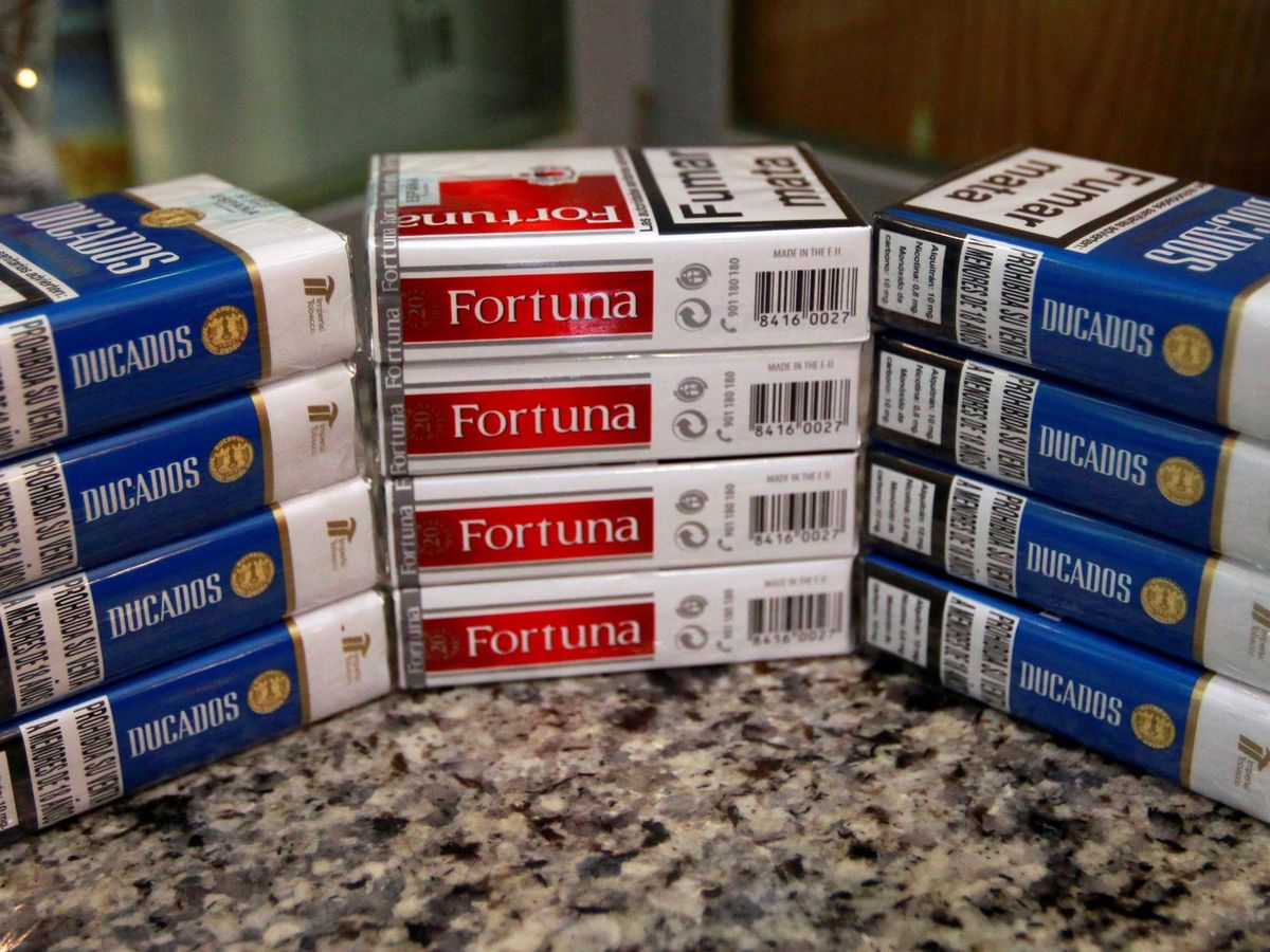 Foto: Fortuna, cigarrillos de Tabacalera, Imperial Brands (EFE)