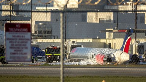 Al menos tres heridos tras el aterrizaje forzoso de un avión en llamas en Miami