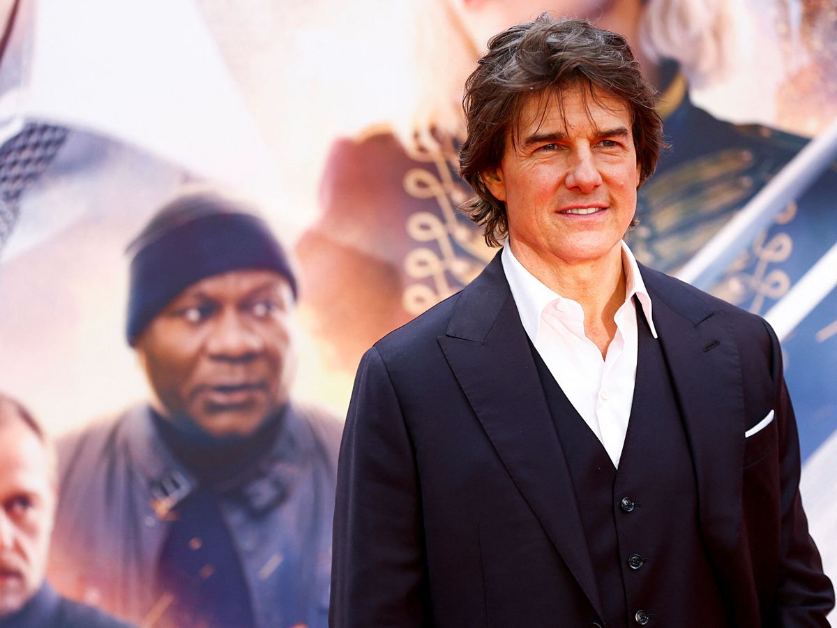 Foto: Tom Cruise, en la première de 'Misión Imposible 7'. (Reuters/Hannah McKay)
