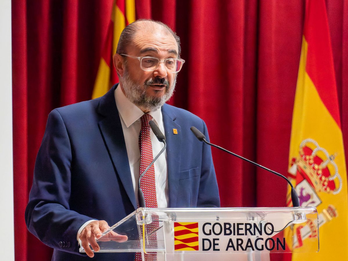Foto: El presidente del Gobierno de Aragón, Javier Lambán, en una imagen de archivo. (EFE/Antonio García)