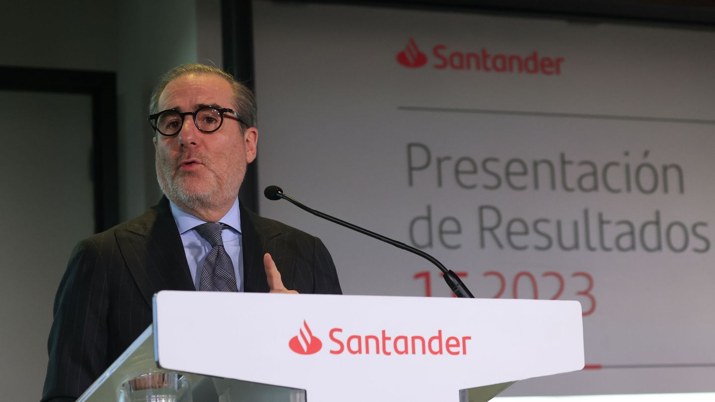 El consejero delegado del Santander, Héctor Grisi. (EFE/Zipi Aragon)
