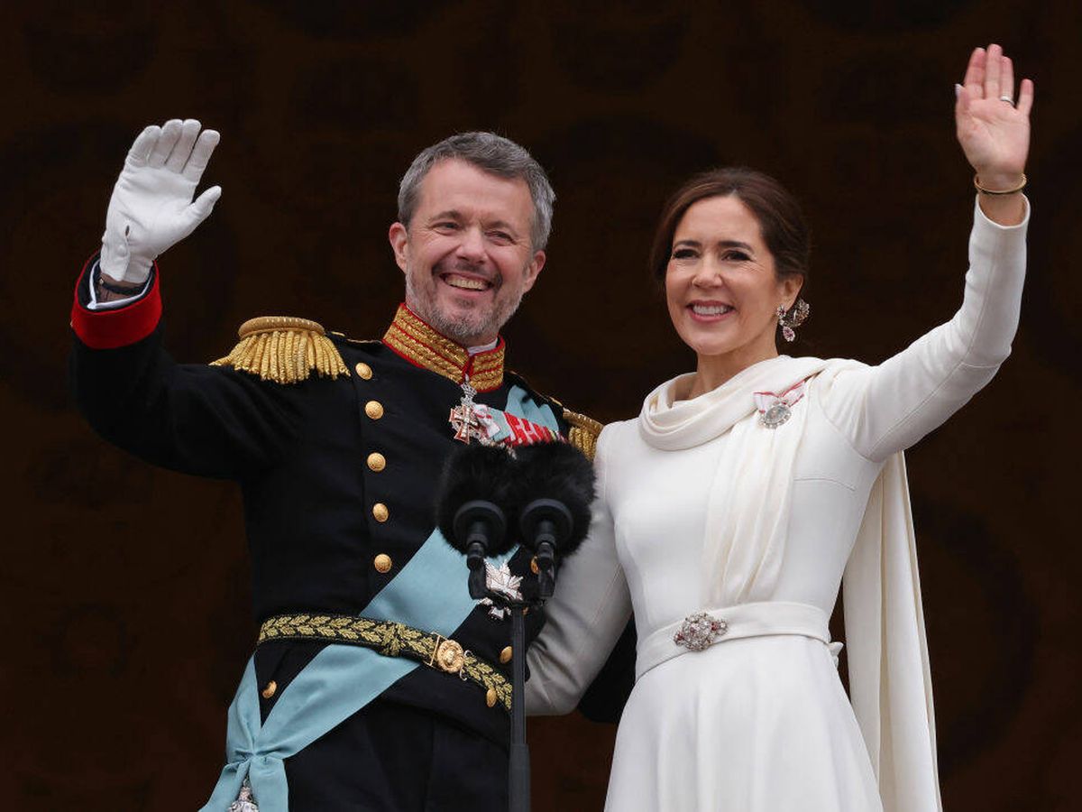 Foto: Federico y Mary de Dinamarca, el día de su proclamación como reyes. (Getty Images)