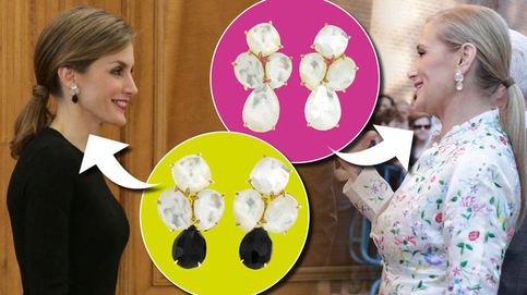 Los pendientes que comparten la Reina Letizia y Cristina Cifuentes