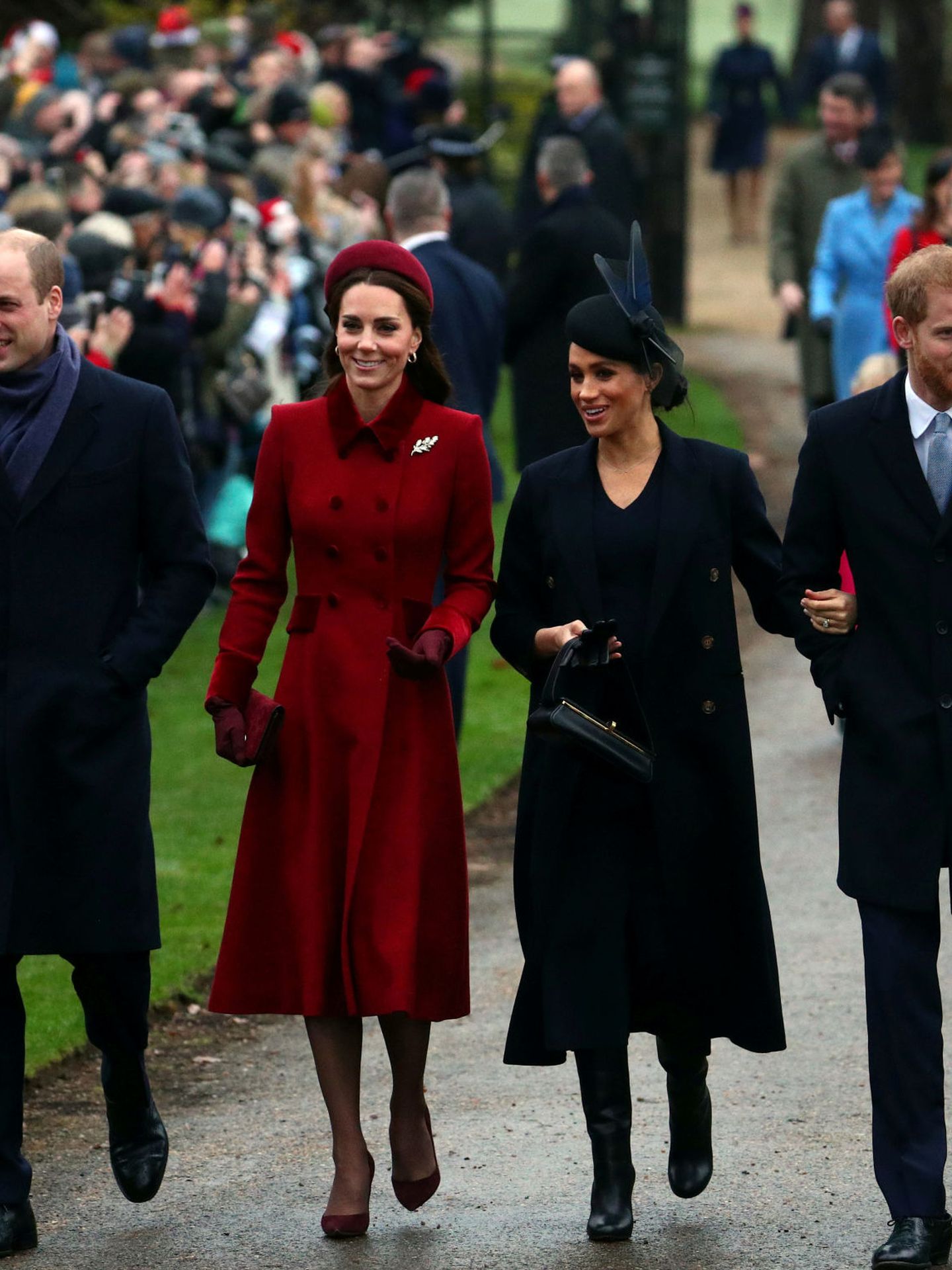 Meghan Markle y Kate Middleton, en una imagen de archivo. (Reuters)