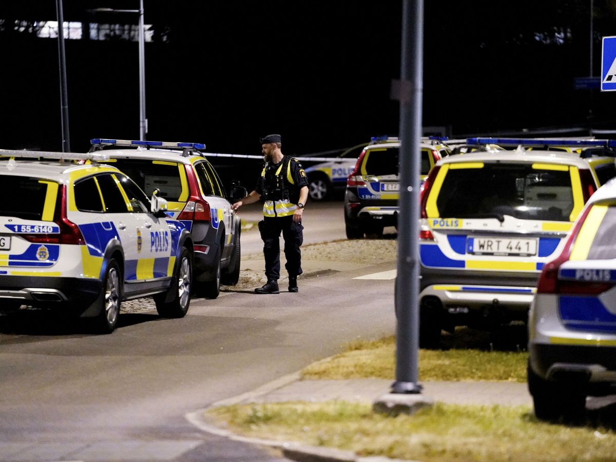 Foto: Policía en Gotemburgo. (EFE)