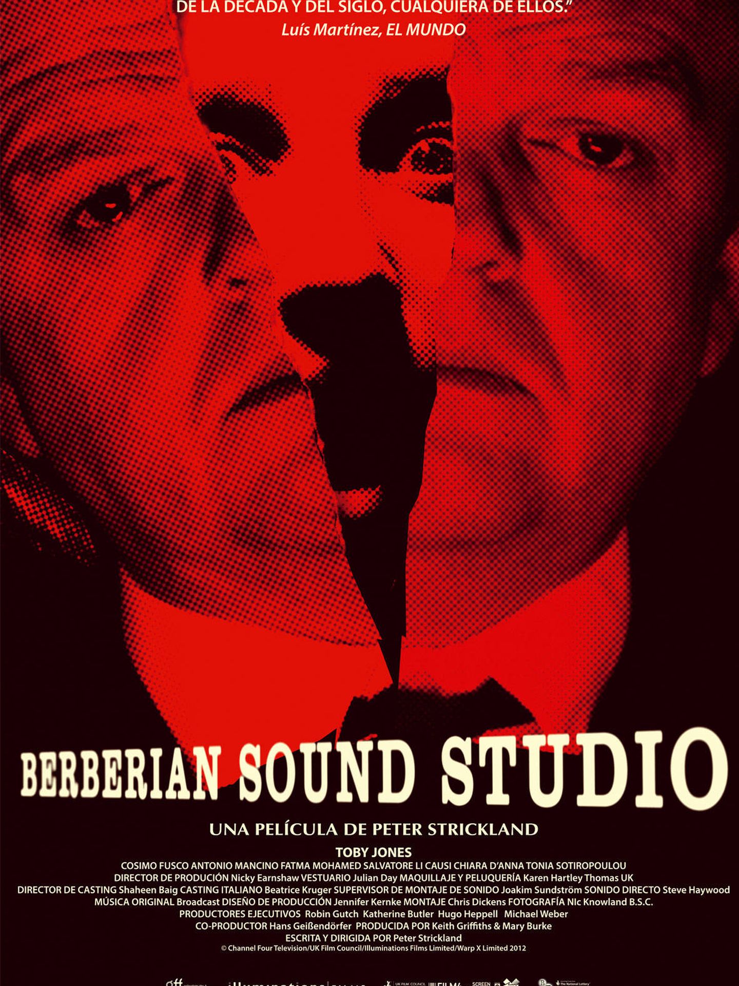 Cartel de 'Berberian Sound Studio'.