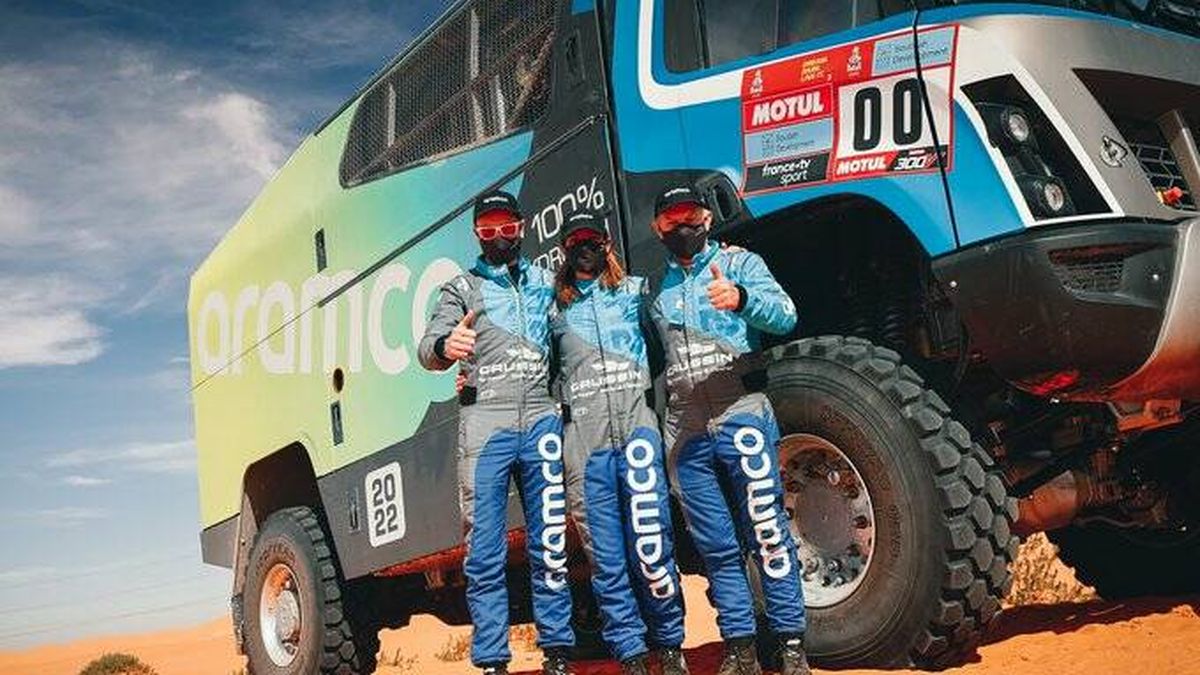 "Una nueva era": 'Reina Sherezade', el camión de hidrógeno que revoluciona el Dakar