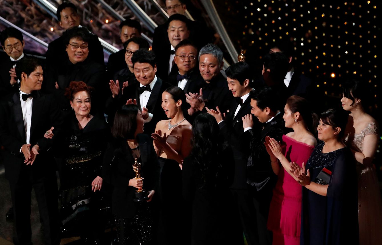'Parásitos' arrasó en los Oscar del 9 de febrero de 2020. (Reuters)