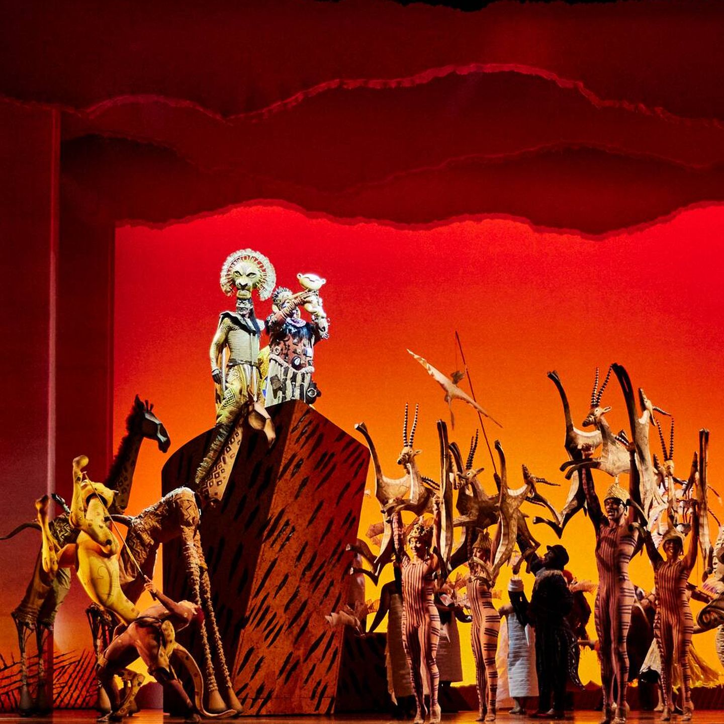 'El rey león', 13 temporadas y más de 6 millones de espectadores en el Teatro Lope de Vega de la madrileña Gran Vía. (Cortesía)