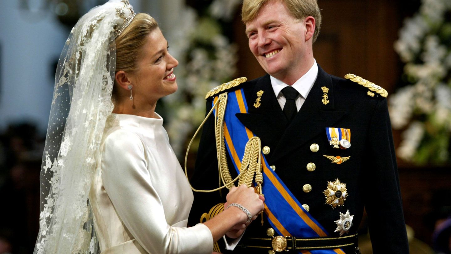 Máxima de Holanda el día de su boda. (Reuters)