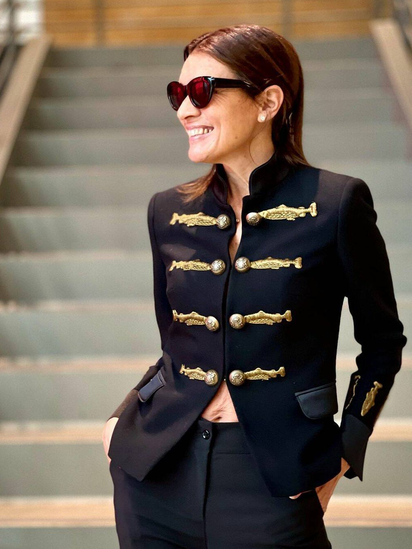Ana Antolín, con la chaqueta de The Extreme Collection. (Instagram) 