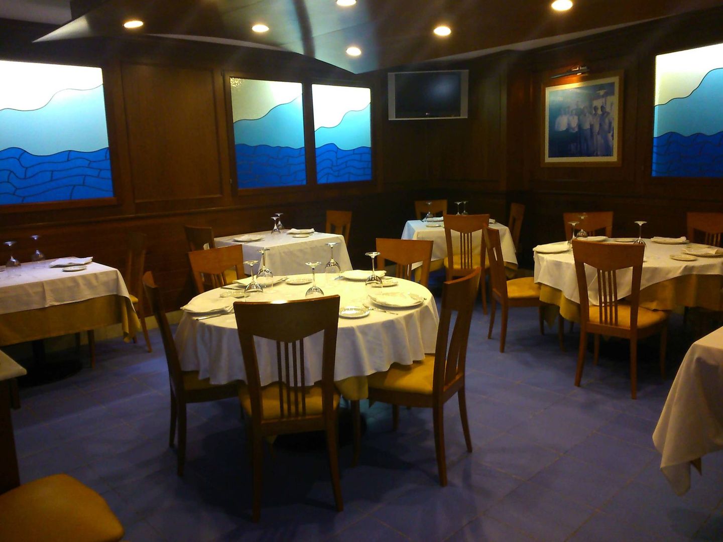 Imagen del interior del restaurante Marlima. (Web oficial)