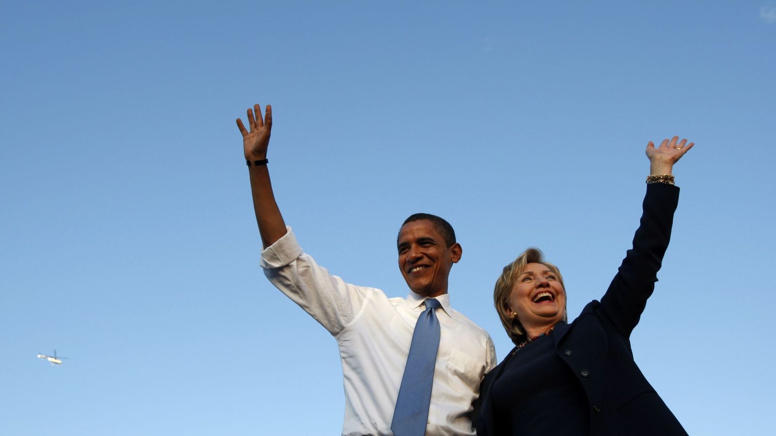 Foto: El presidente de Estados Unidos, Barack Obama, junto a Hillary Clinton. (Reuters) 