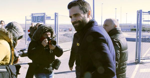 Foto: Torrent se reúne con Junqueras en la cárcel de Estremera. (EFE)