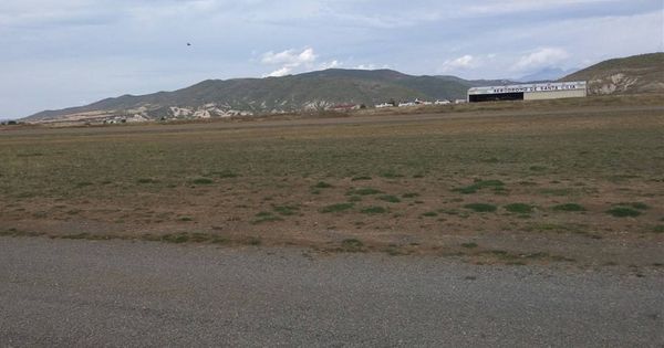 Foto: Imagen del aeródromo de Jaca, en Huesca. (Google Maps)