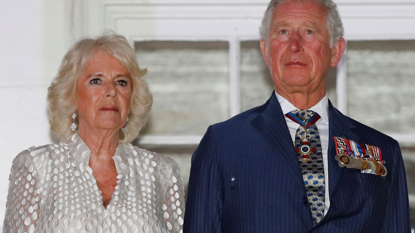 Foto: El príncipe Carlos y la duquesa de Cornualles en Barbados. (Reuters)