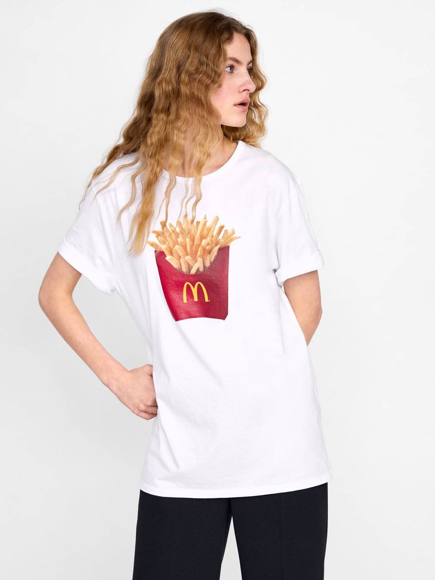 Para comérsela, así es esta camiseta de Zara, 15,95€. (Cortesía)