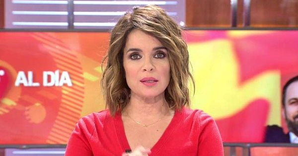 Foto: La presentadora Carme Chaparro. (Mediaset)