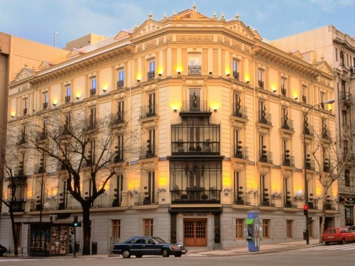 El antiguo Hotel Adler acogerá la principal oficina de BBVA en Madrid. (Foto: Hotel Adler)