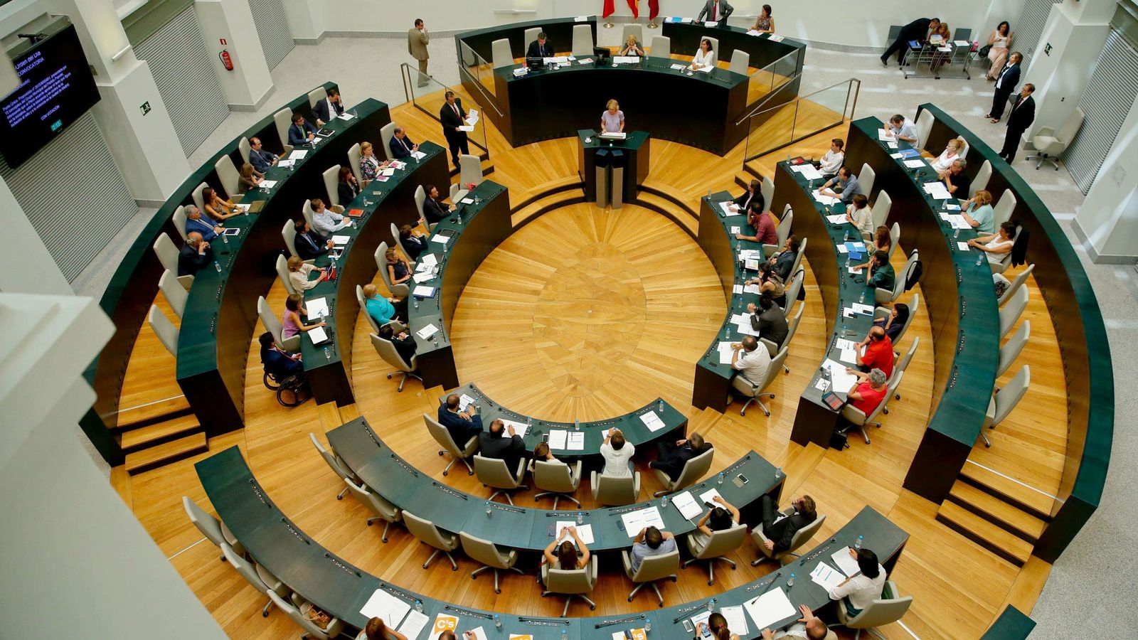 Foto: Una imagen del Pleno del Ayuntamiento de Madrid, el pasado mes de julio. (EFE)
