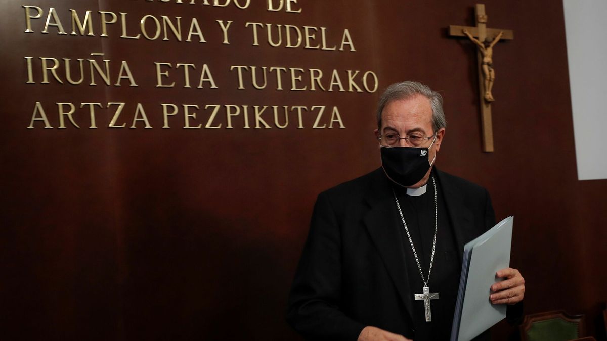 El arzobispo de Pamplona, hospitalizado tras encontrarse "indispuesto" y sufrir un accidente