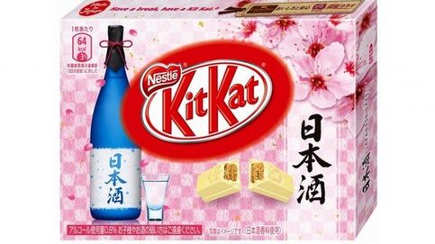 Nestlé pone a la venta un nuevo Kit Kat con alcohol en Japón