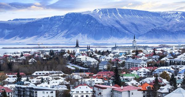 Foto: Reykjavik desde lo alto. (iStock)
