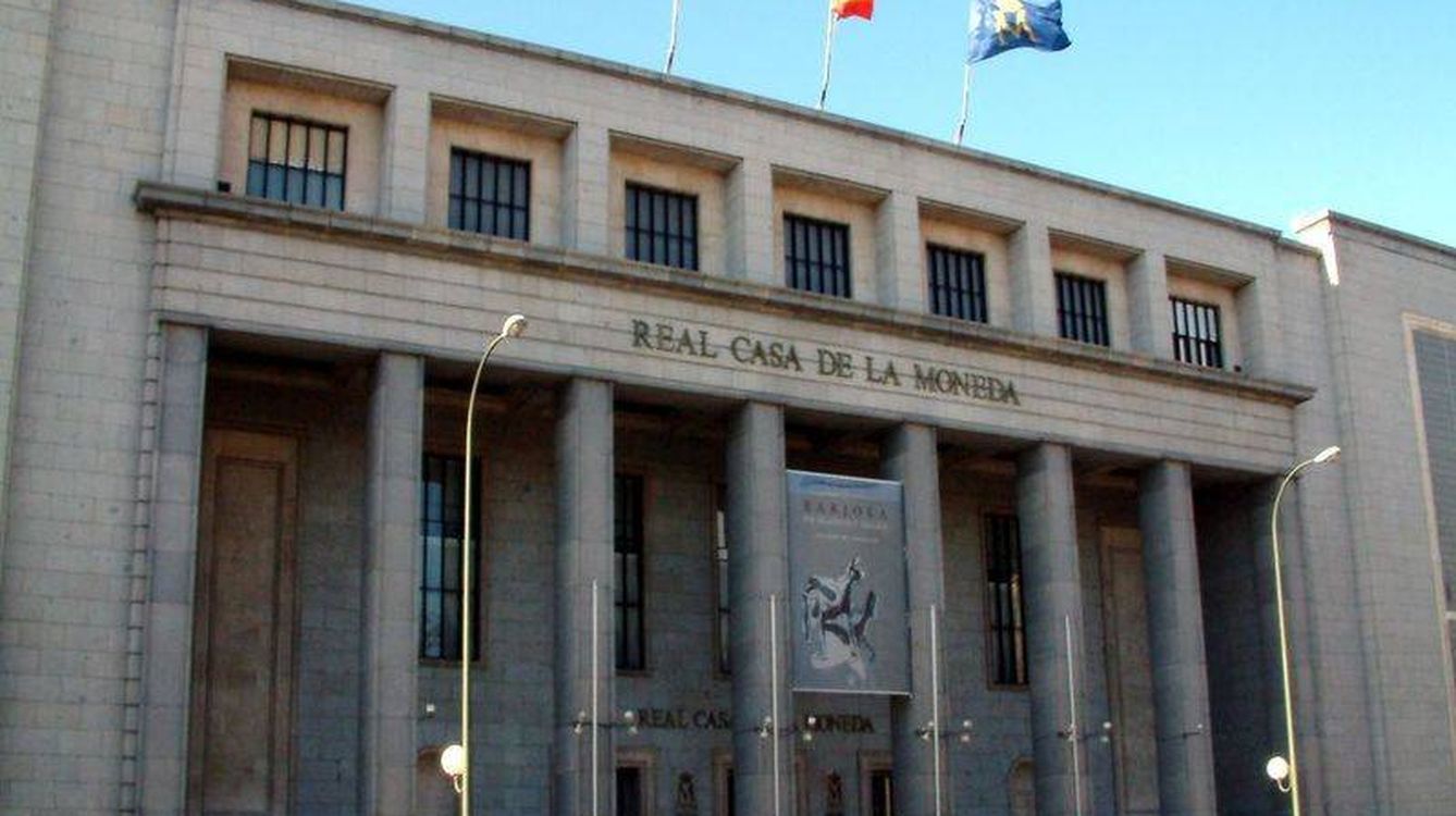 Foto: La sede de la Fábrica Nacional de Moneda y Timbre en Madrid. 